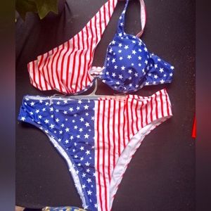 American flag swimsuit